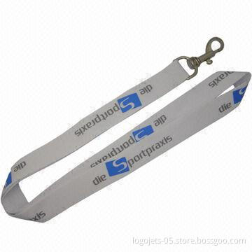 Polyester Lanyards with Printed Logos, Various Designs are Available
